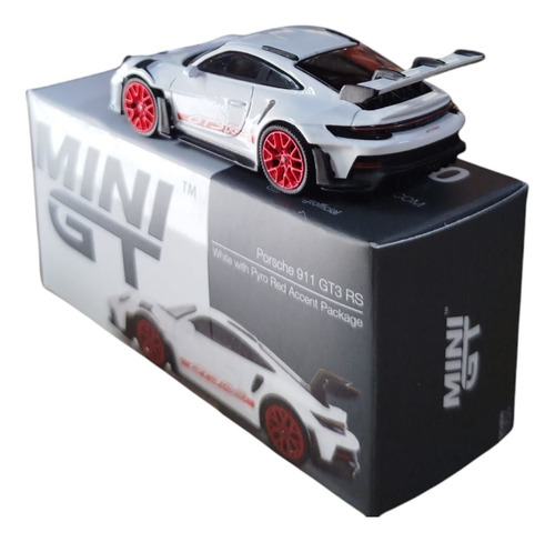 Mini Gt Porsche 911 Gt3 Rs Blanco