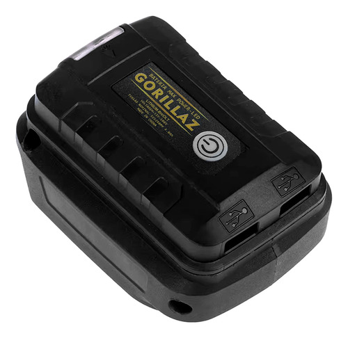 Adaptador Para Bateria Carregador Usb E Lanterna