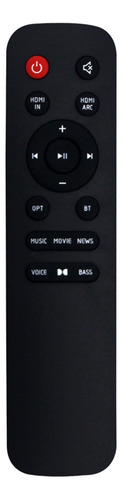 Substituição Do Controle Remoto Sb190 Para Cinema Sb190 2.1