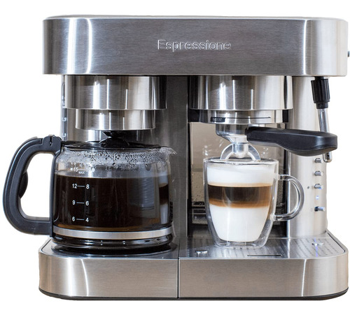 Espressione Combinación De Acero Inoxidable Espresso + Caf.