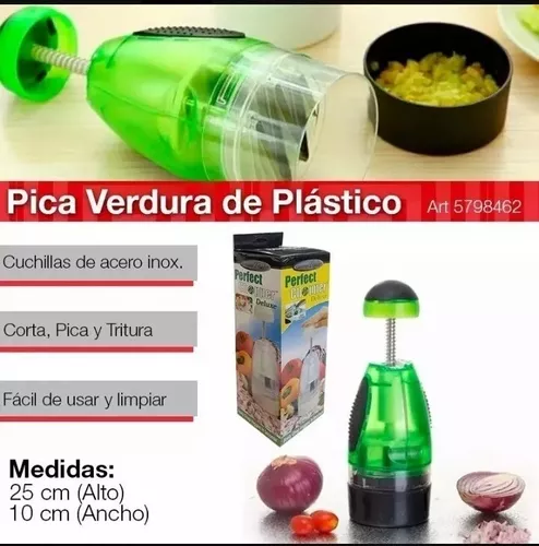 Procesador De Alimentos Manual Picador De Alimentos Pica Todo 4 Cuchillas  Acero Inoxidable Con 3 Ralladores Intercambiables 4 Tipos De Fuerza a Base