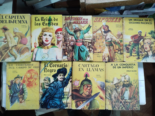 Emilio Salgari X 9  - Colección Robin Hood Acme