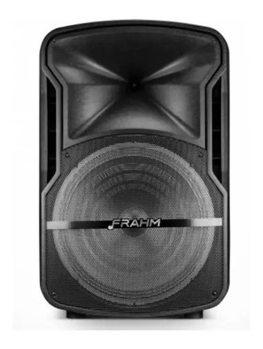 Imagem 3 de 3 de Caixa De Som Amplificada Frahm Cmf15 Ativa + Suporte + Mic