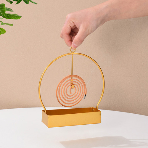 Soporte En Espiral Para Incienso, Metal, Hierro, Mosquitero,