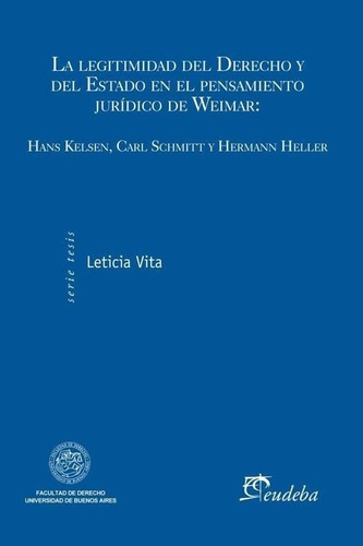 Libro - La Legitimidad Del Derecho Y De Estado... Juridico D