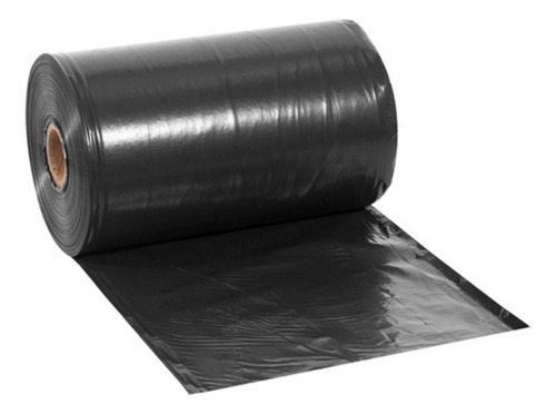 Lona Preta Plástica 6x100 Metros 75kg - Agroplastic