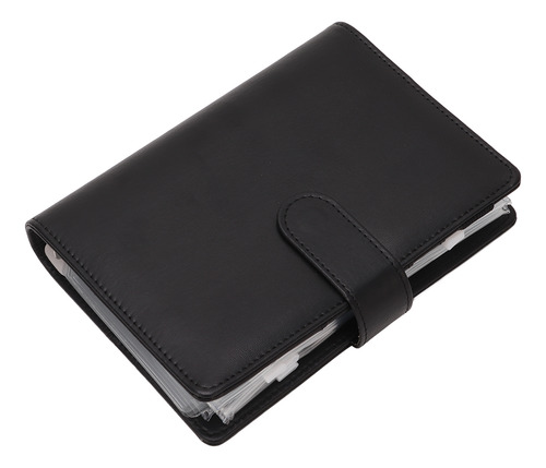 Bolsa De Couro Budget Binder A6 A6, Bolso Com Zíper, Noteboo