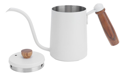 Cafetera Manual De 600 Ml, Madera, Acero Inoxidable 304