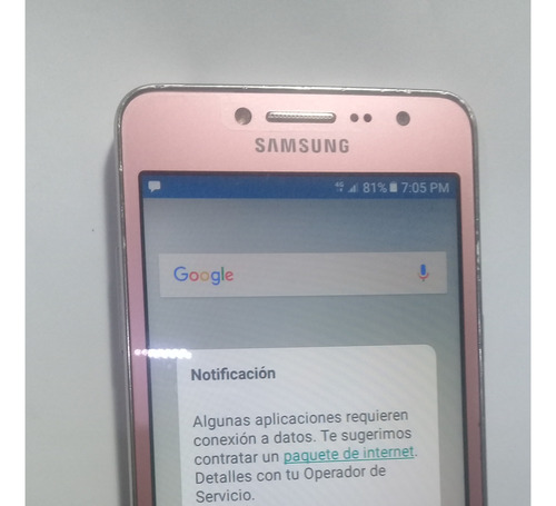 Samsung Galaxy Grand Prime Plus 8 Gb Rosa 1.5 Gb Ram