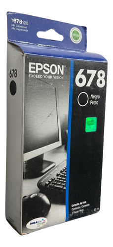 Cartucho Epson 678 Negro Wp-4022 / Wp4532