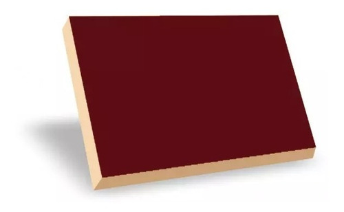 Mdf Color Bordo, Placa Med 2.75*1.85*18 Mm Solo Placa Entera