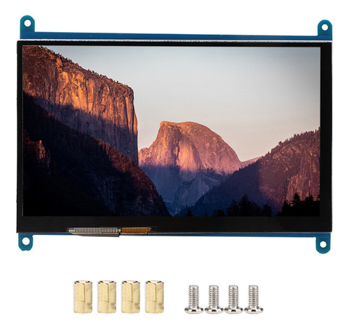 Tela De Tela Lcd Hdmi 1024x600 Ultra Hd De 7 Polegadas Capac