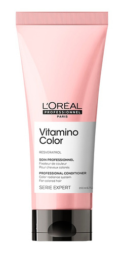 Imagen 1 de 3 de Acondicionador L'oréal Professionnel Serie Expert Vitamino Color Tubo Depresible 200ml 1 Unidad