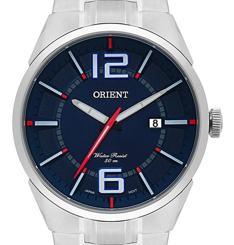 Relógio Orient Masculino Prata - Mbss1327 D2sx