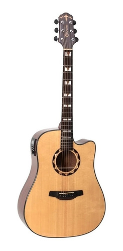 Imagem 1 de 6 de Violão Crafter Hd-520 Ce/n Folk Eletroacustico