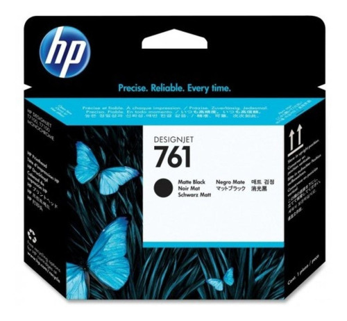 Cabeça De Impressão Hp 761 Matte Black / Preto Fosco Ch648a