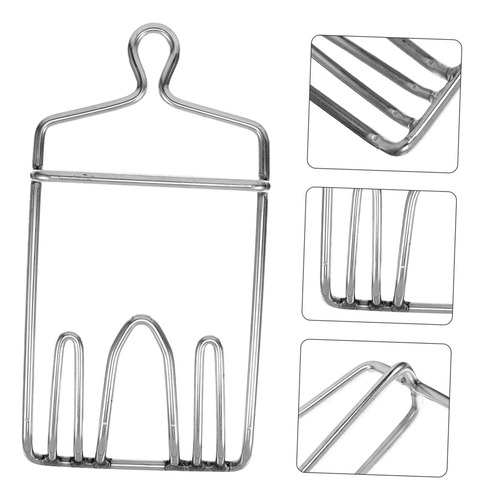Percha Multiusos Para Pollos Gancho Resistente De Acero