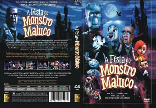 Dvd A Festa Do Monstro Maluco - London Filmes