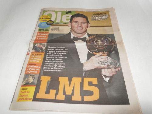 Messi - Balones De Oro - Etc.- Deportivos (Usado)