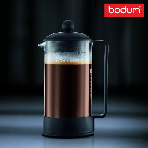 Cafetera Bodum Brazil 1543 3 Pzs 350 Ml Original Francesa Negro