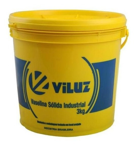Vaselina Sólida Industrial Viluz Balde C/ 3kg