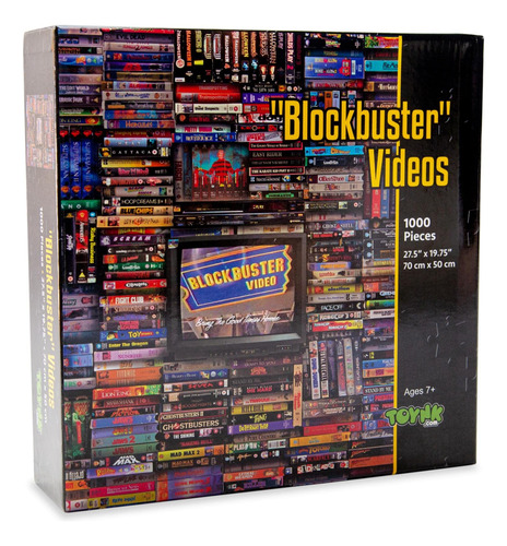 Rompecabezas Toynk Blockbuster Era 1000 Piezas Para Niños/ad