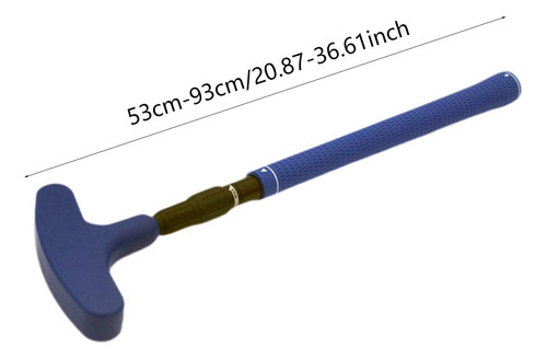Putter De Golf Retráctil Que La Práctica De La Y El Azul