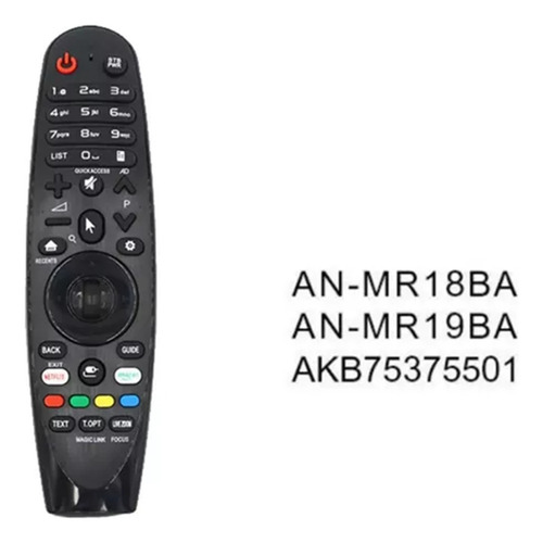 Control Remoto Con Voz Para Televisores LG