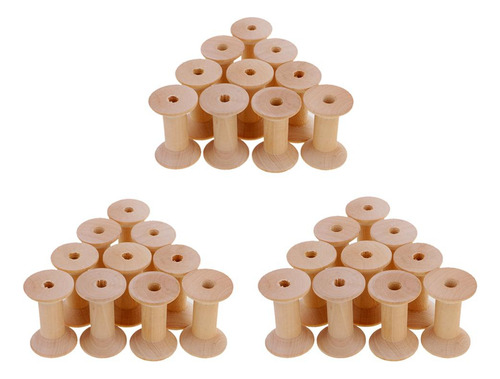 30pcs/ De Coser Carrete De Bobina De Bisutería Adornos