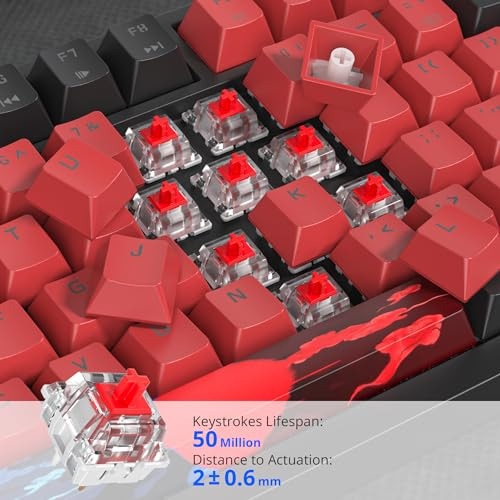 Teclado Mecnico Gaming Rgb Hot Swappable 75% Con Knob