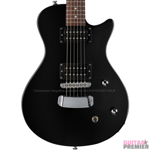Imagen 9 de 9 de Guitarra Electrica Hagstrom Ultra Swede Black Gloss Les Paul