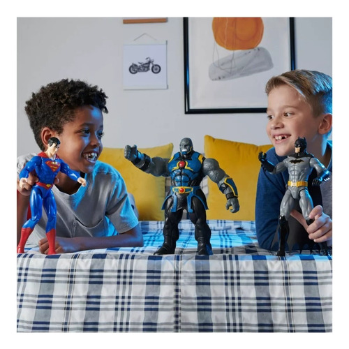 Dc Spin Master Batman Y Superman 12 3 Figuras Acción