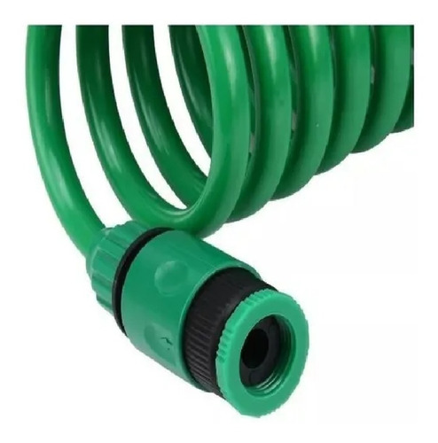 Imagen 6 de 9 de Manguera 15 Mts Espiral Expandible Casa Jardín Negocio