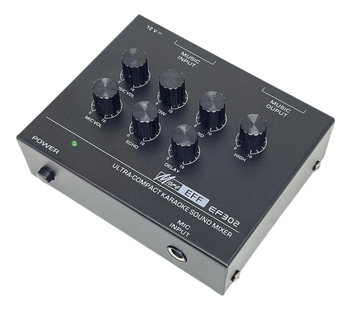 Mezclador Dj Mixer, Consola De Mezclas Estéreo Para Grabació