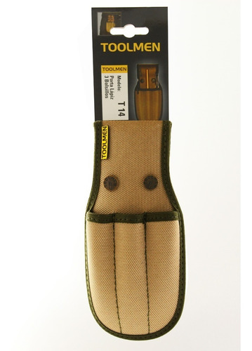 Imagen 2 de 5 de Porta Lapiz Lapiceras Cuter Para Cinturon Toolmen T14 Triple
