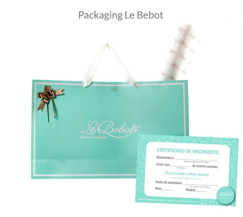 Ropita Salida De Baño Thiago Le Bebot 37cm