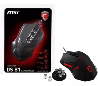 Mouse 6 Botones Msi Interceptor Ds B1 Gamergaming Cuotas S/i