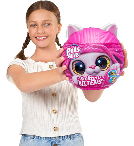 Gatito Smitten Mooloo De Zuru Juguete Interactivo 10 Sonidos