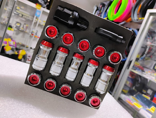Set Tuercas Llantas Volk Racing Doble Seguridad M12* 1.5