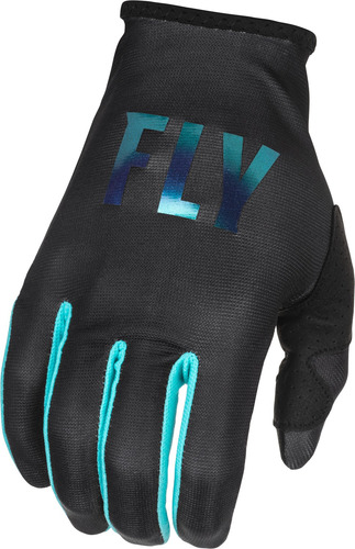 Guantes Moto Mujer Fly Racing Lite Negro/aqua Xl