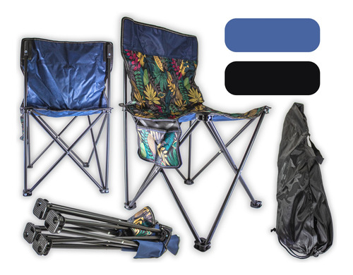 Silla Camping Y Playa Plegable Portatil Exteriores Jardin
