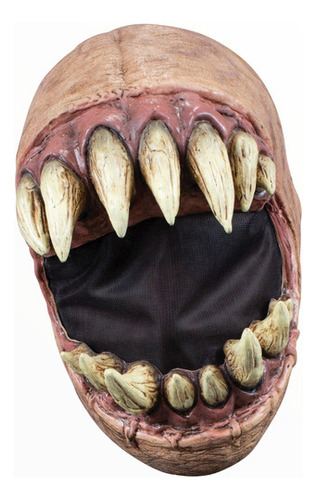 Máscara Monster Mouth: Creature Halloween 26888 Color Crema