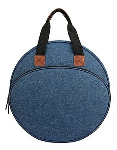 Bolsa Almacenamiento Punto De Cruz, Azul, 35cm