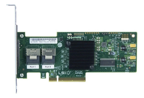 Controladora Sas Ibm Lsi Sas9220-8i 46m0861 Pcie 8-port 6gb