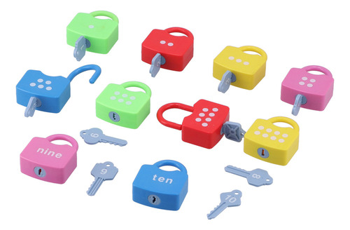 . Cerraduras De Aprendizaje Alphabet Toys: Candados De
