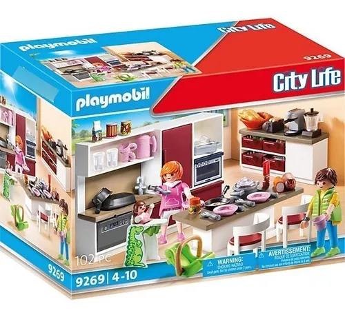 Playmobil city outlet life cocina