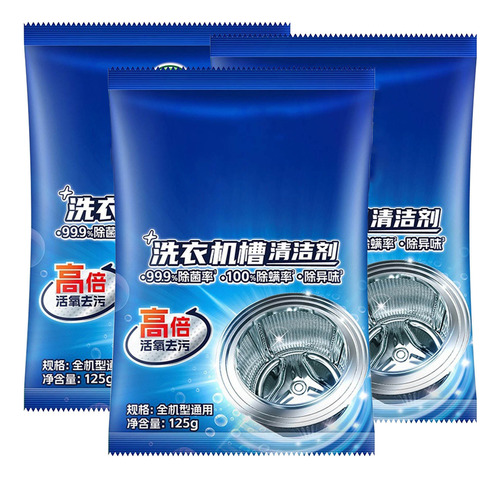 Limpador De Ranhuras Para Máquina De Lavar, 3 Pacotes, 125g