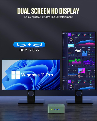 Mini Pc Gmktec G3 Intel N100 8gb Ram 256gb Ssd M2 Win 11 Pro