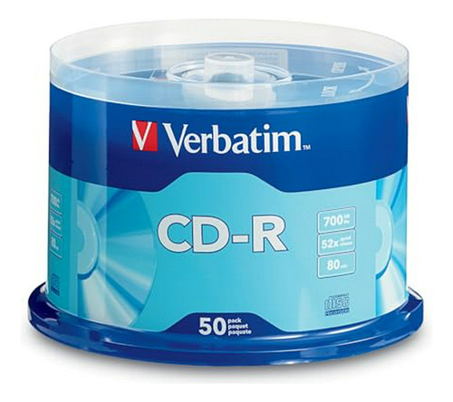 Cd-r Verbatim 700mb 52x - 50 Unidades