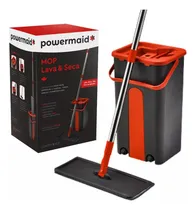 Comprar Flat Mop Rodo Lava Seca Esfregão Balde Cabo Ajusta 1 Refil